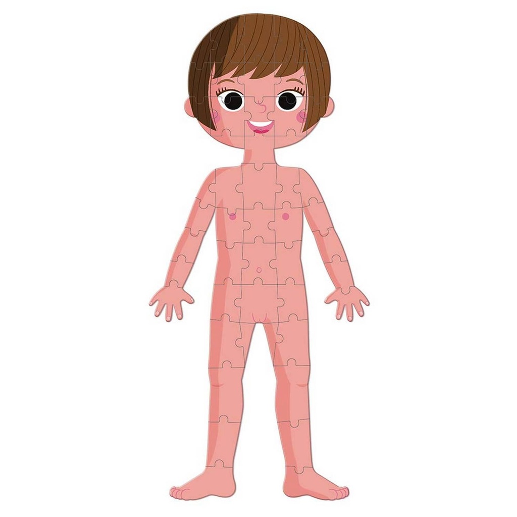 PUZLE EDUCATIVO CUERPO HUMANO 50,75,100 PZ