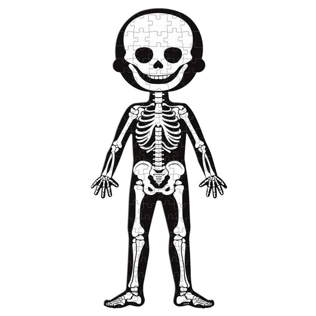PUZLE EDUCATIVO CUERPO HUMANO 50,75,100 PZ