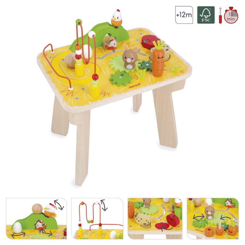 GRANJA - MESA DE ACTIVIDADES