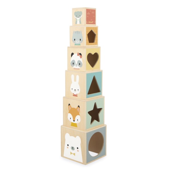 PURE - PIRÁMIDE DE 6 CUBOS