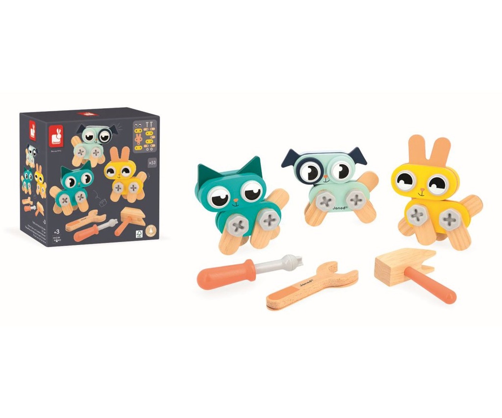 BRICO'KIDS - PEQUEÑOS ANIMALES PARA HACER BRICOLAJE