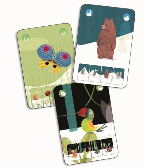 Cartas mini nature