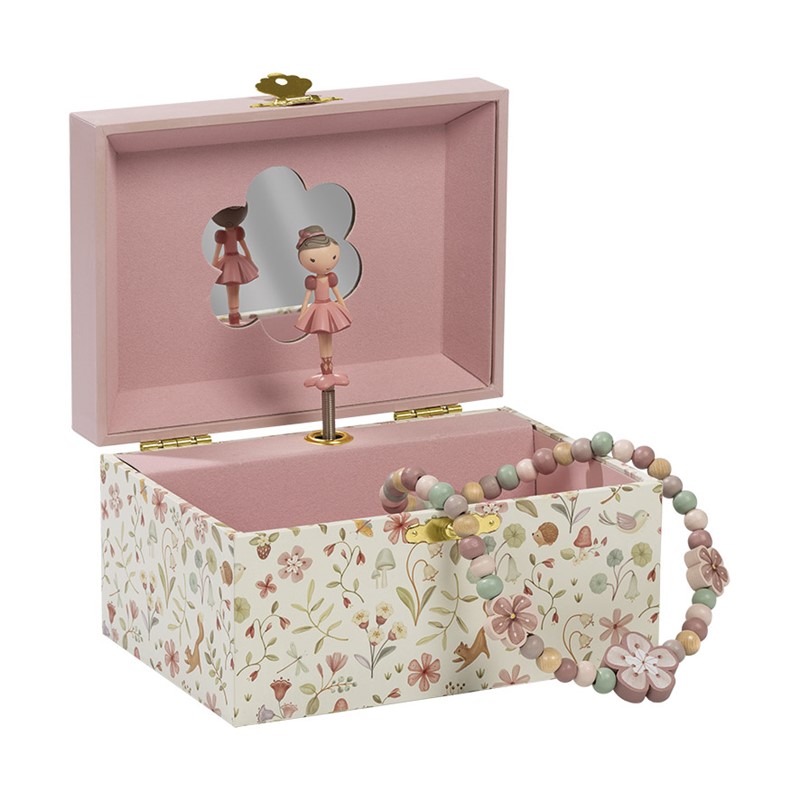Caja de música joyero Rosa Fairy