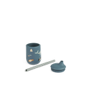 Vaso con pajita Ellis Arctic Sea / Ocean view