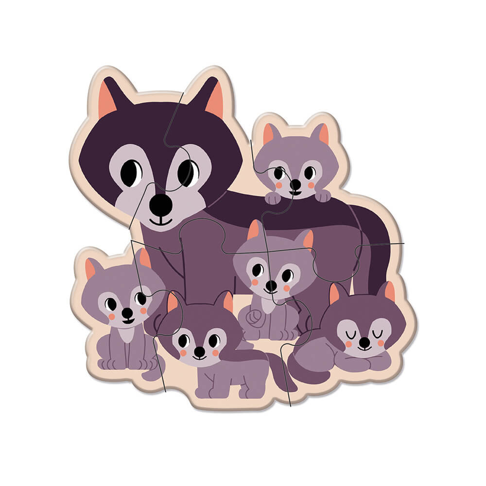 5 PUZLES EVOLUTIVOS ANIMALES