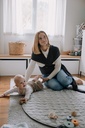 Fular elástico portabebés Boba Wrap Bambú Serenity Charcoal Talla única