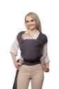 Fular elástico portabebés Boba Wrap Bambú Serenity Charcoal Talla única