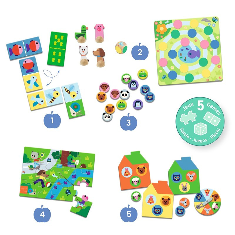 Educativo Puzzle Animales salvajes