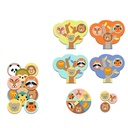 Educativo Puzzle Animales salvajes