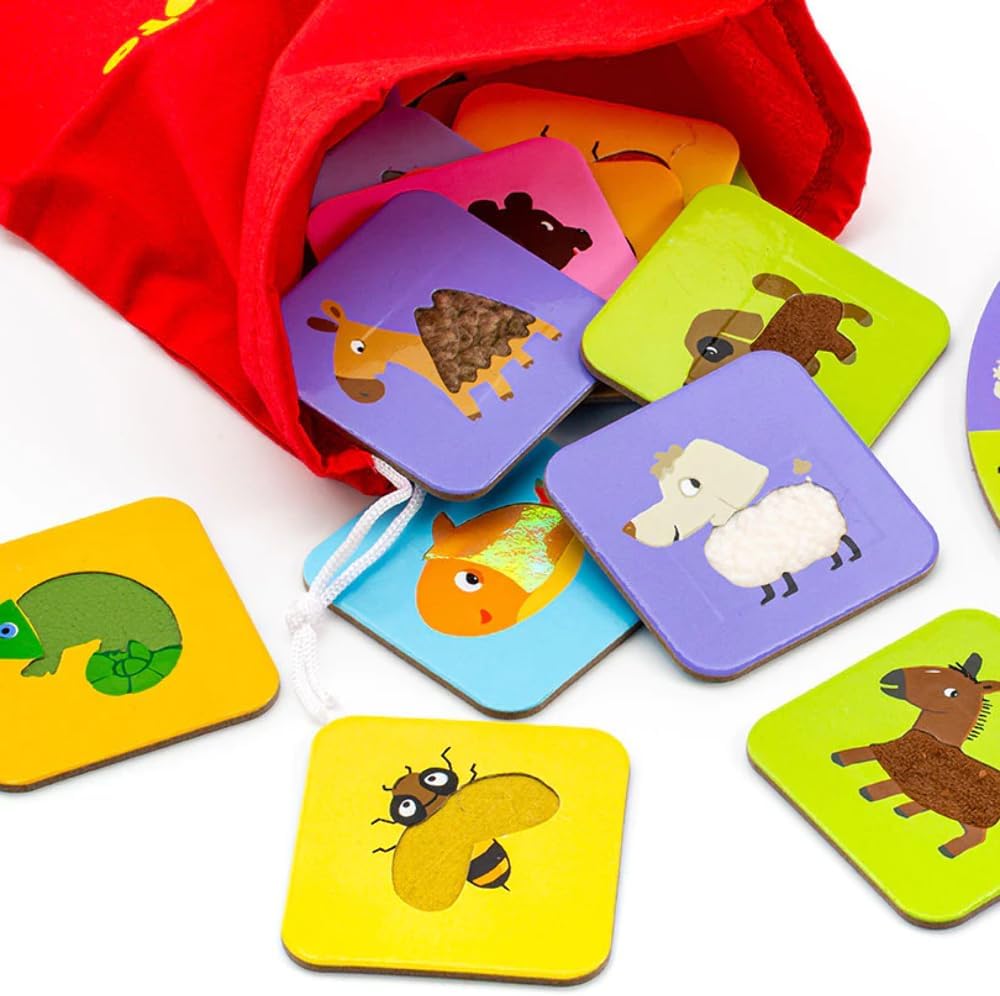 Educativos Tactilo loto animales