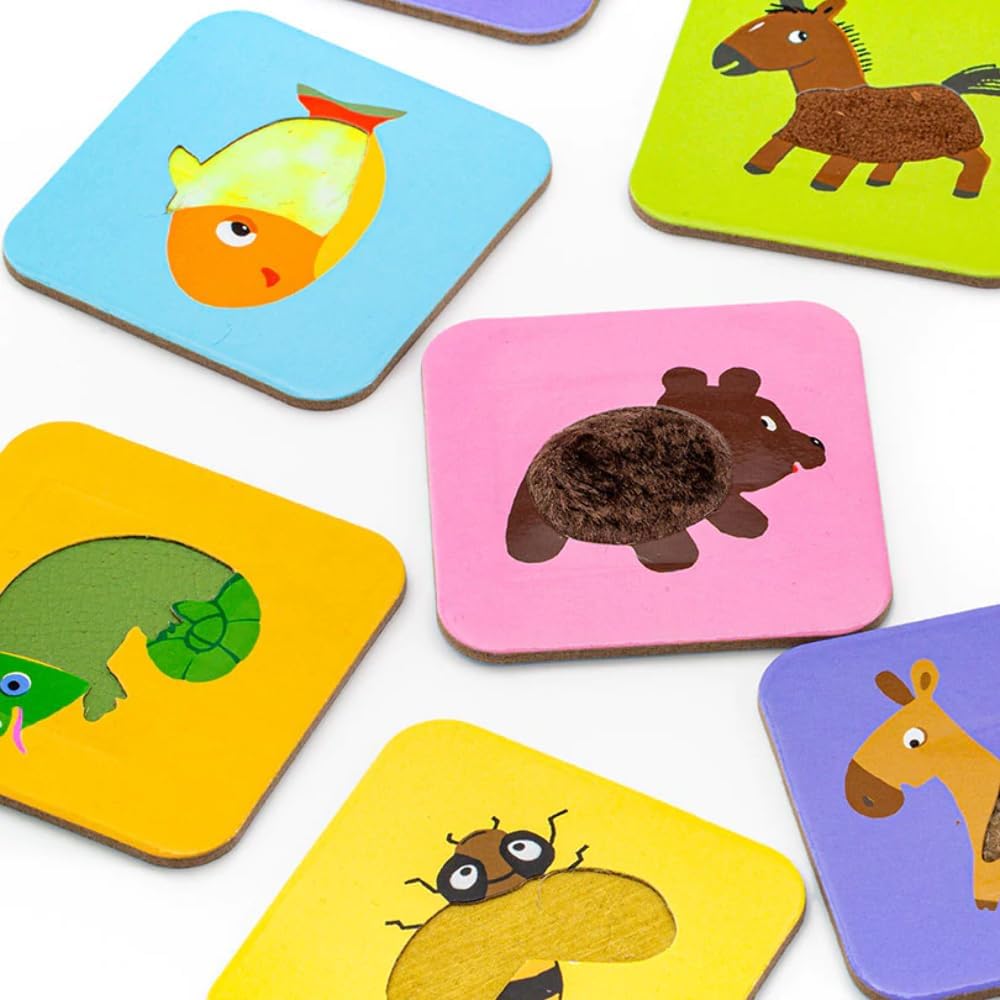 Educativos Tactilo loto animales