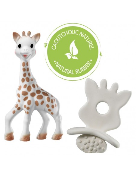 Sophie la girafe+chupete 100% hevea natural