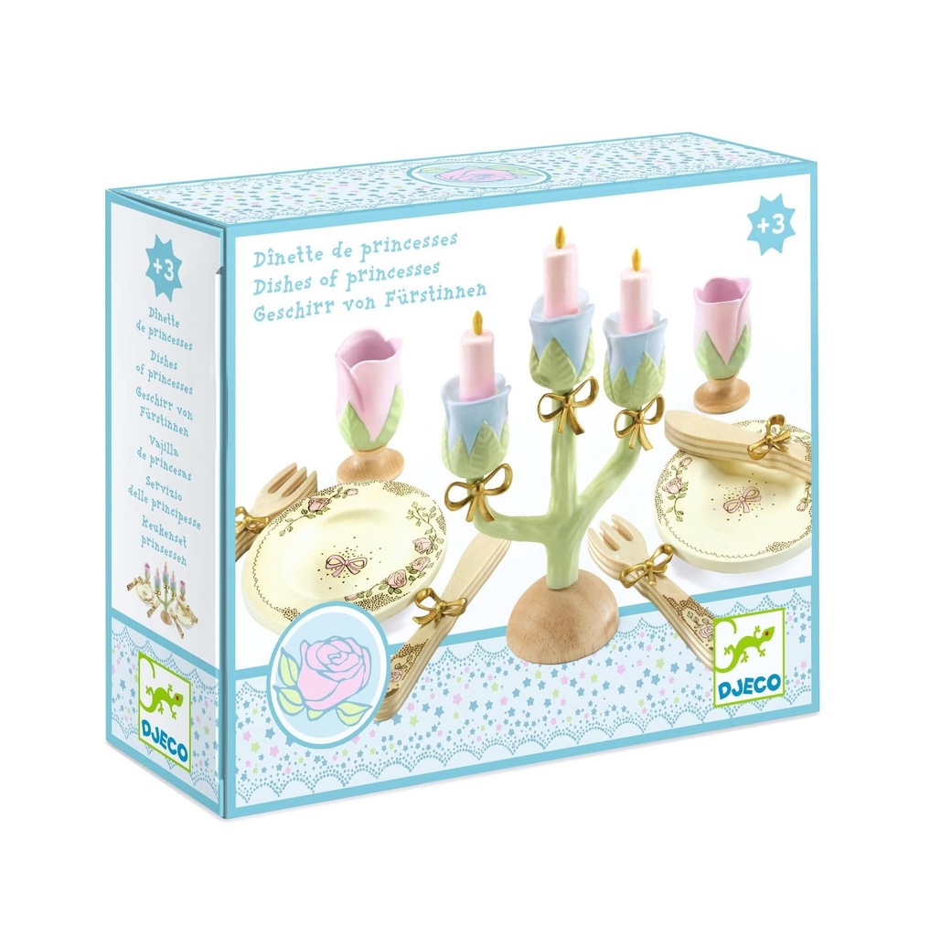 Vajilla de princesas