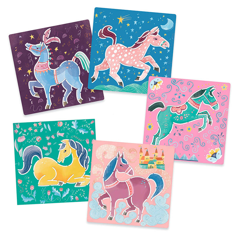 Plantillas Los caballos