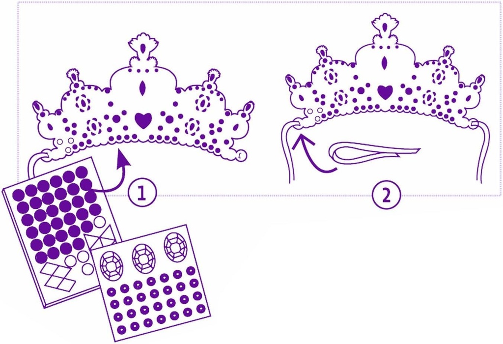 DIY Diademas para decorar Princesa FSC