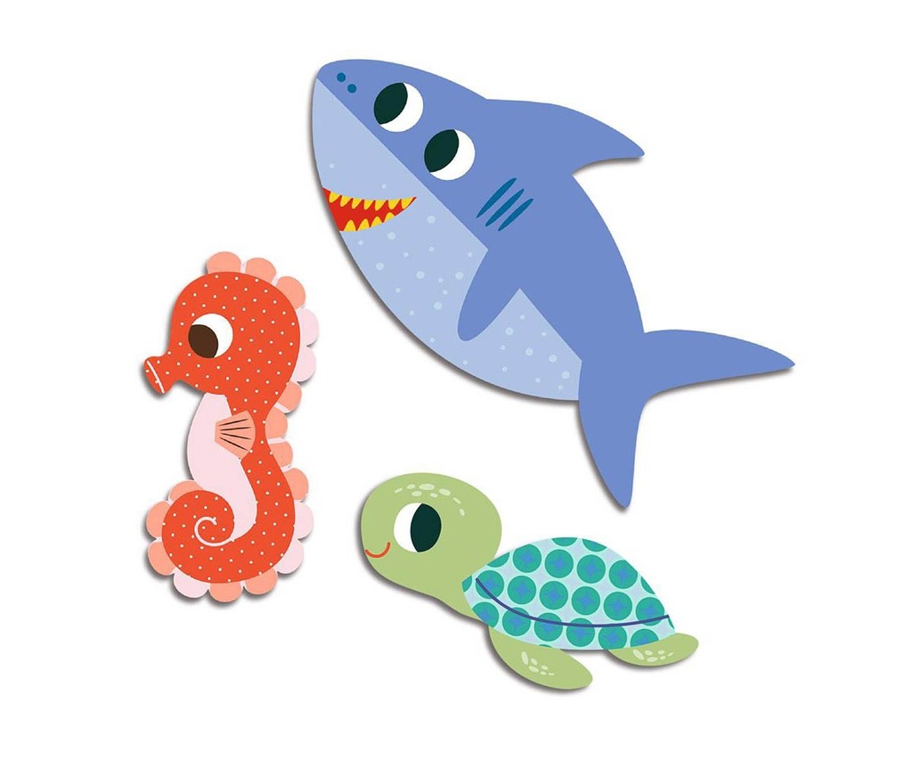 Pegatinas Animales del mar