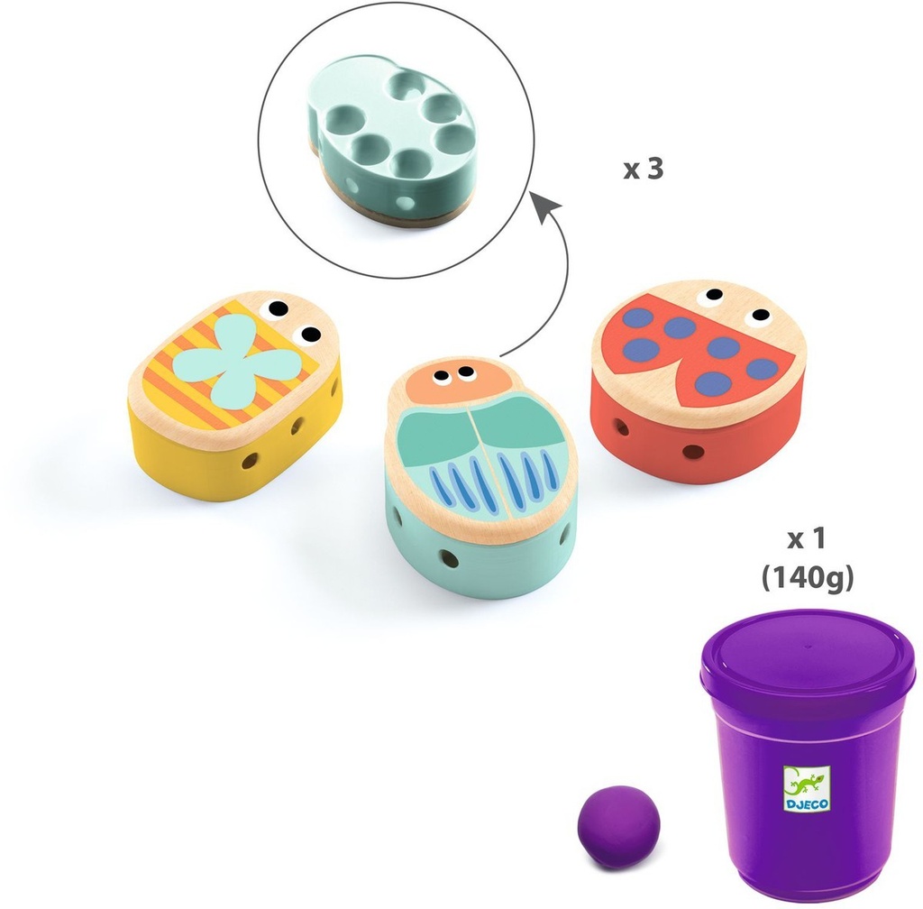 Pasta moldear Plastiinsectos