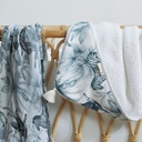 Muselina Bambú 120X120 Zebra blanco