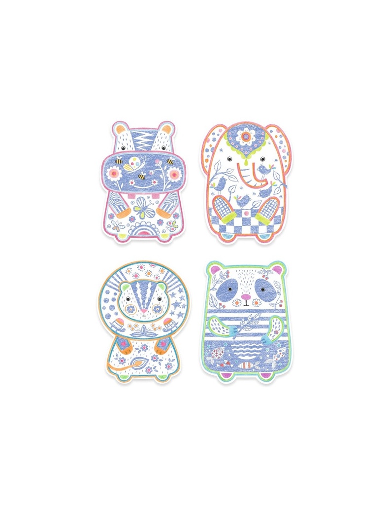 Colorear Animales salvajes