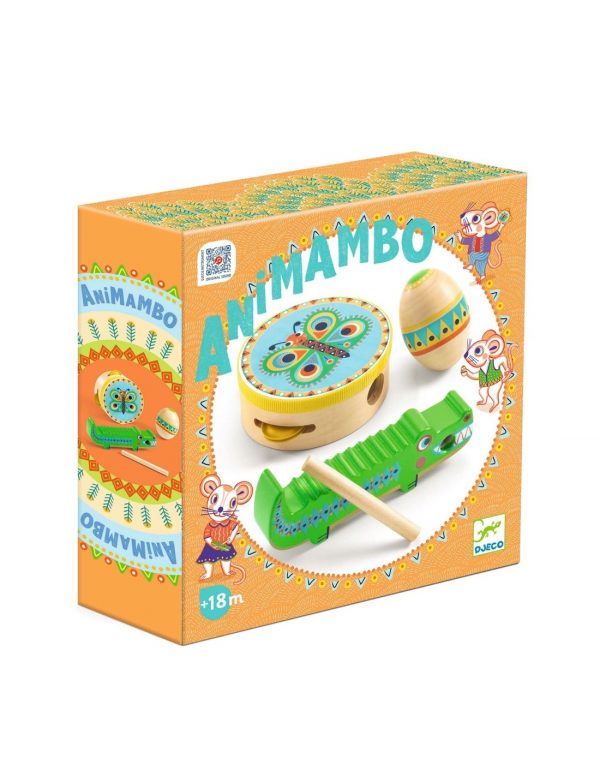 Animambo Conjunto 3 Instrumentos de Percusión
