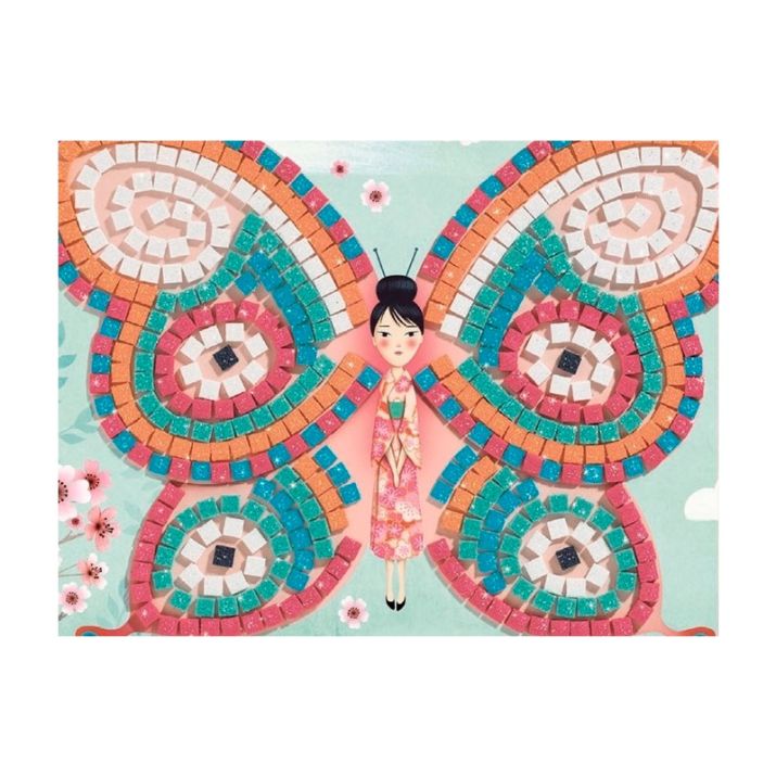 Mosaico mariposas