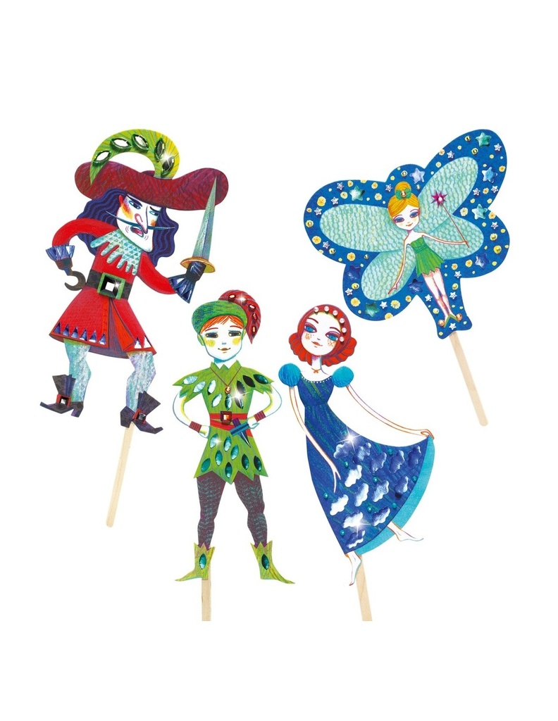 DIY Marionetas para decorar Peter Pan
