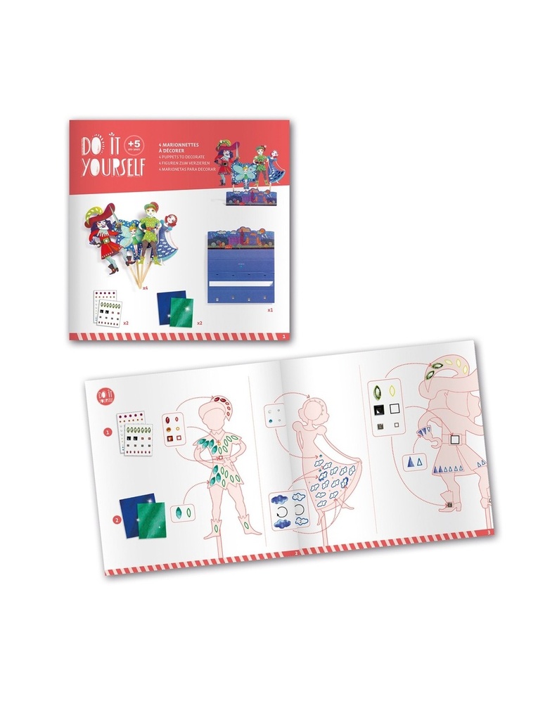 DIY Marionetas para decorar Peter Pan