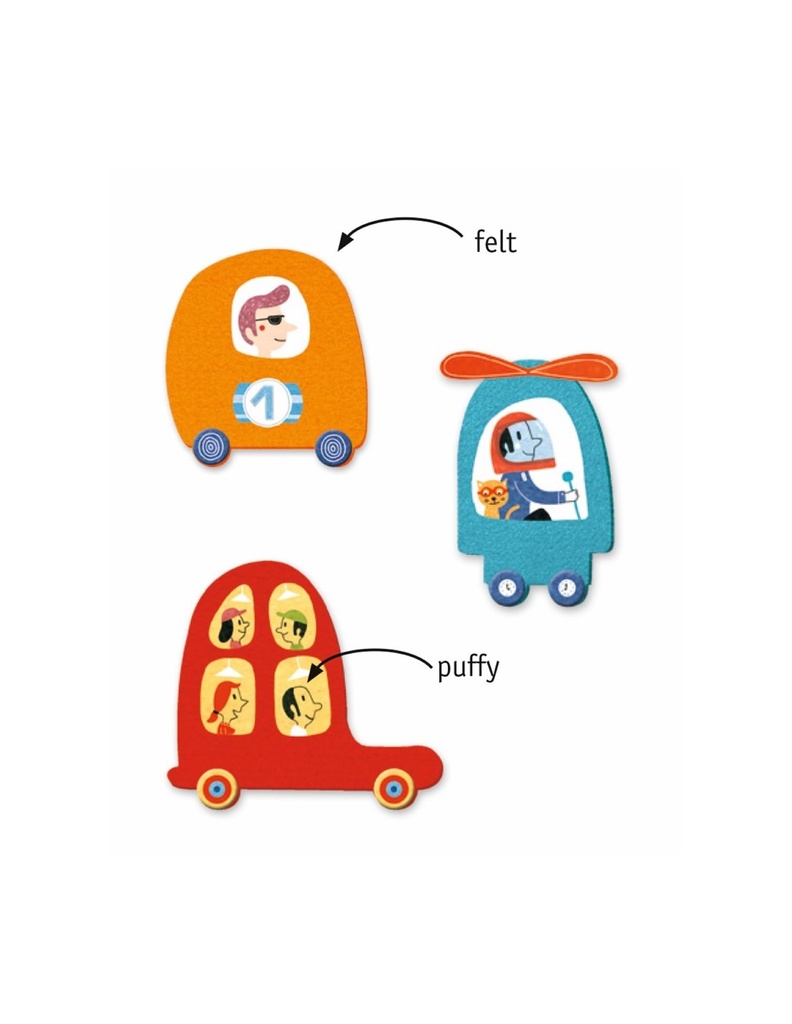 Crear con pegatinas Me gustan los coches