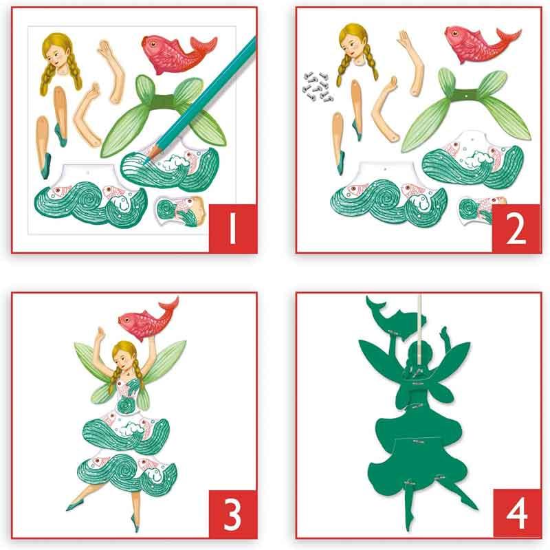 Colorea sorpresas Muñecos Hadas