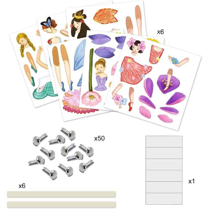 Colorea sorpresas Muñecos Hadas