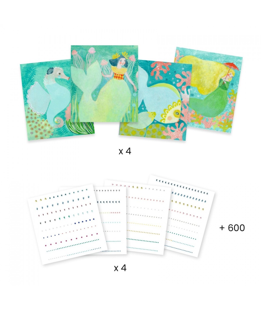 Artistic Strass Ondas acuáticas