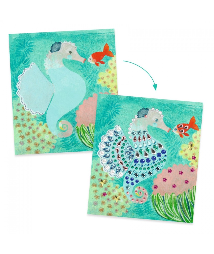 Artistic Strass Ondas acuáticas