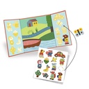 Pegatinas reposicionables Los animales