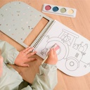 LIBRO ACUARELAS COLOREAR PEQUEÑA GRANJA