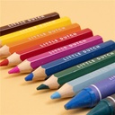 LÁPICES DE COLORES DE MADERA LITTLE DUTCH