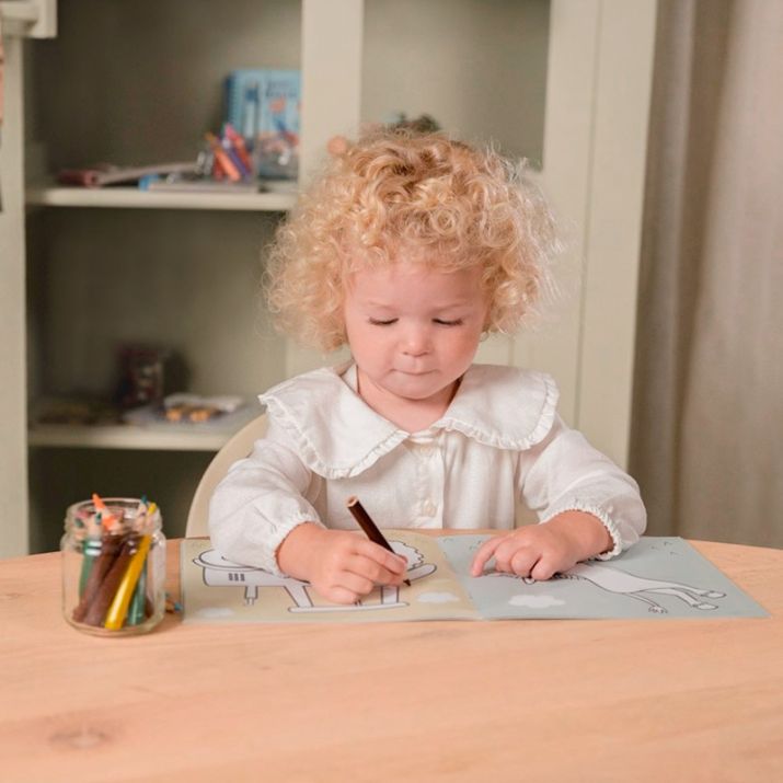 LIBRO PARA COLOREAR PEQUEÑA GRANJA