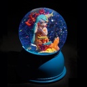 Lámpara bola de nieve Sirenita