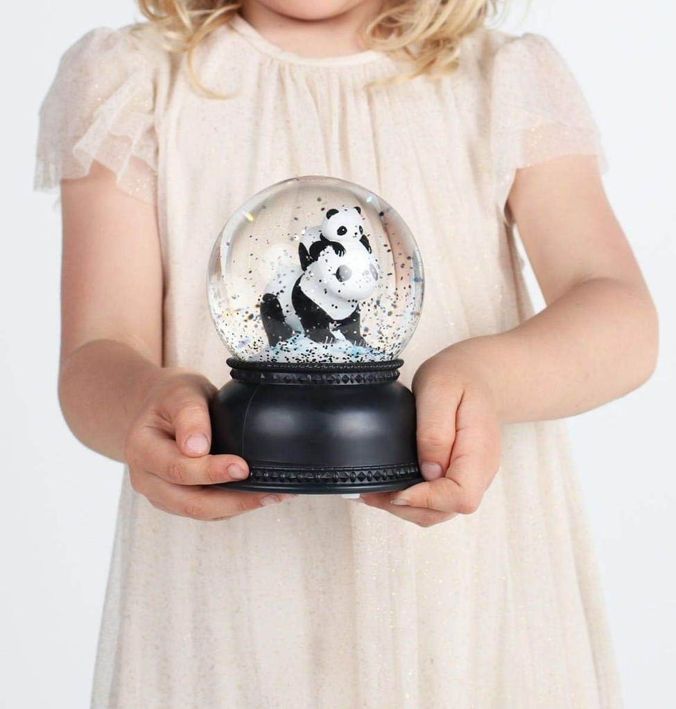 Lámpara bola de nieve Pandas