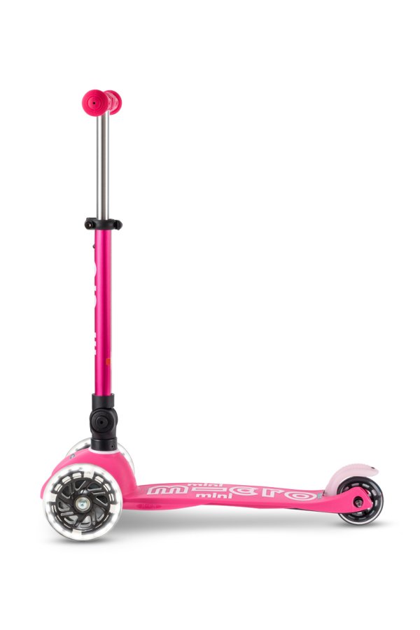 Mini Micro Deluxe Plegable LED Rosa