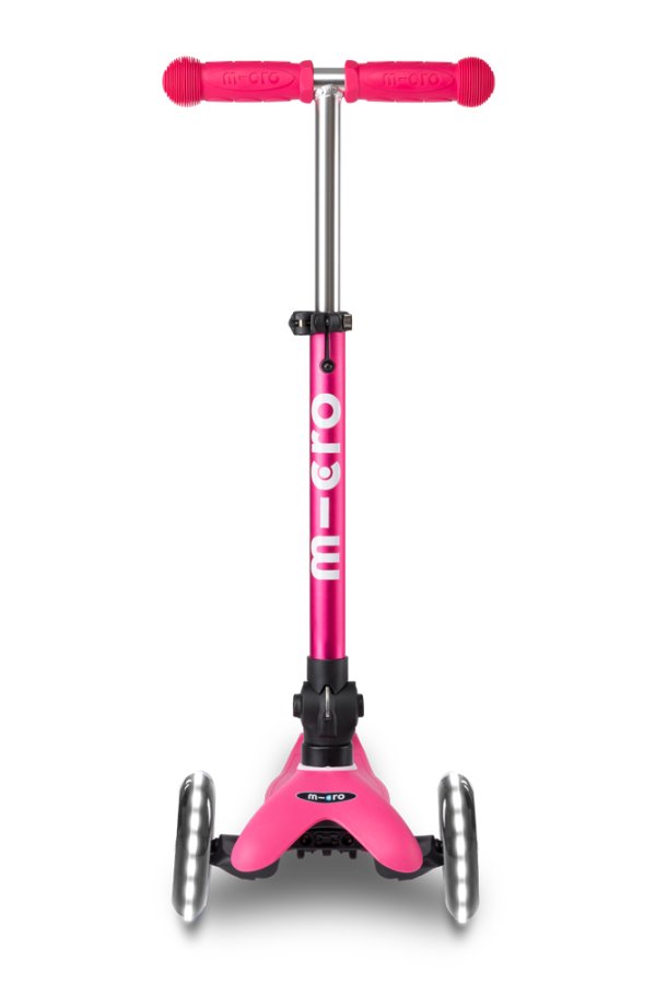 Mini Micro Deluxe Plegable LED Rosa