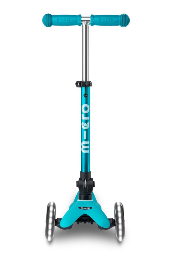 Mini Micro Deluxe Plegable LED Aqua