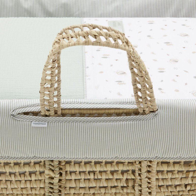 MOISÉS BEBÉ MIO CUCO + PATAS GREENY VERDE 39X80X25 CM