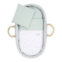 MOISÉS BEBÉ MIO CUCO + PATAS GREENY VERDE 39X80X25 CM