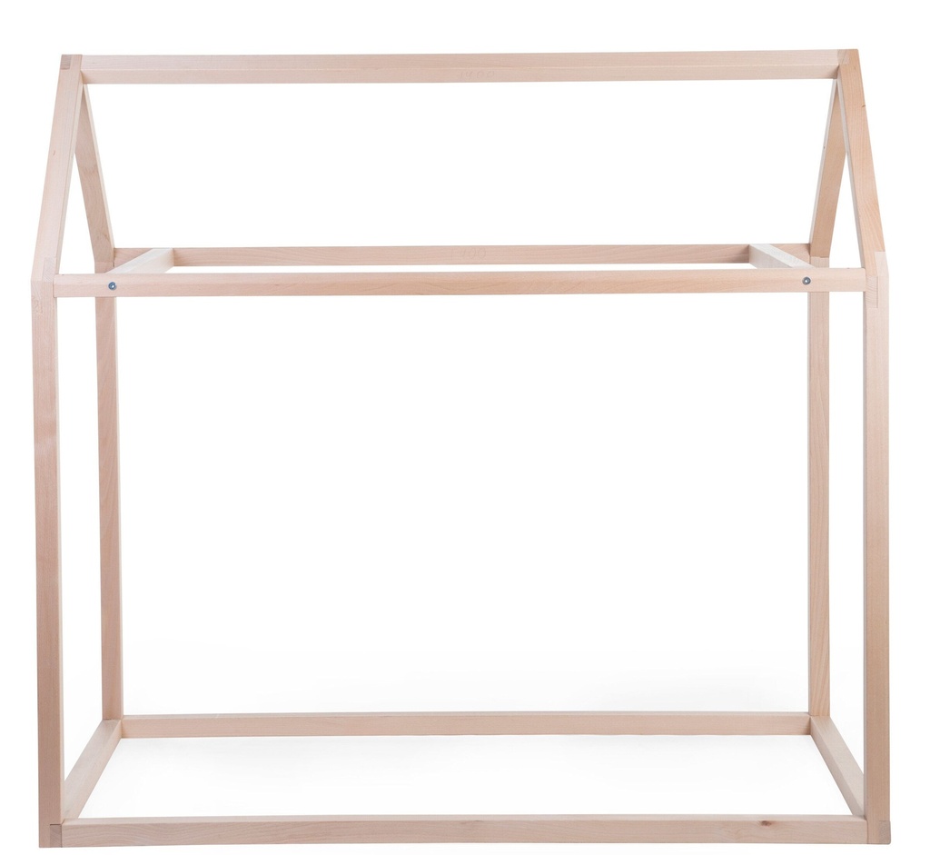 Estructura Cama Casa Natural 70X140