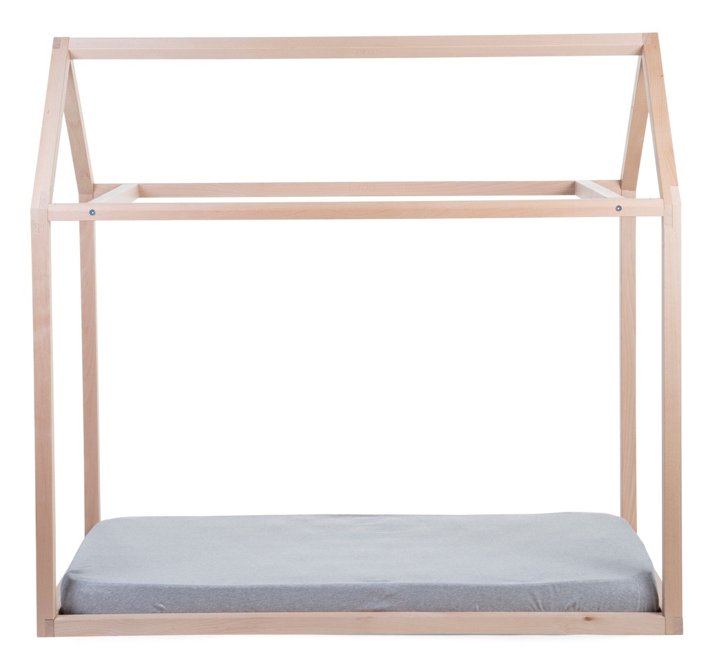 Estructura Cama Casa Natural 70X140