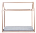 Estructura Cama Casa Natural 70X140