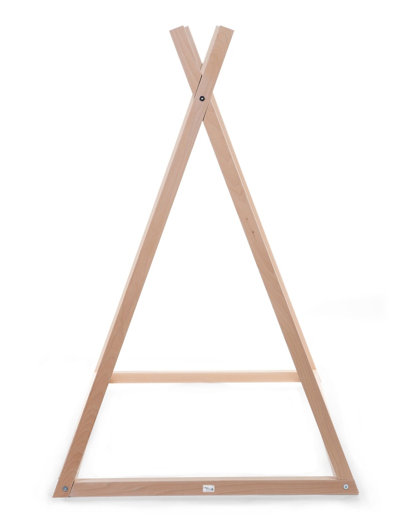 Estructura Cama Tipi Natural + Somier 90x200cm