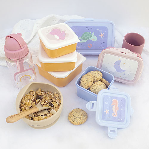 Cajita almuerzo S 280 ml. mostaza