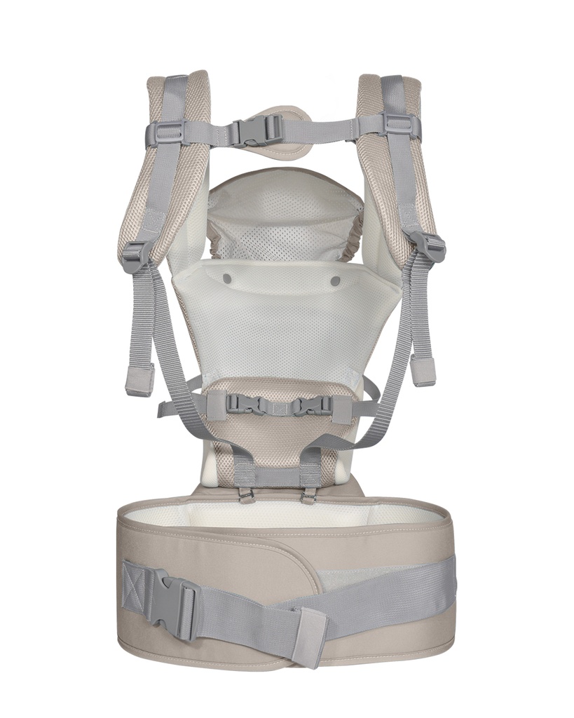 Mochila 3en1 Chloe Mesh Beige 2024