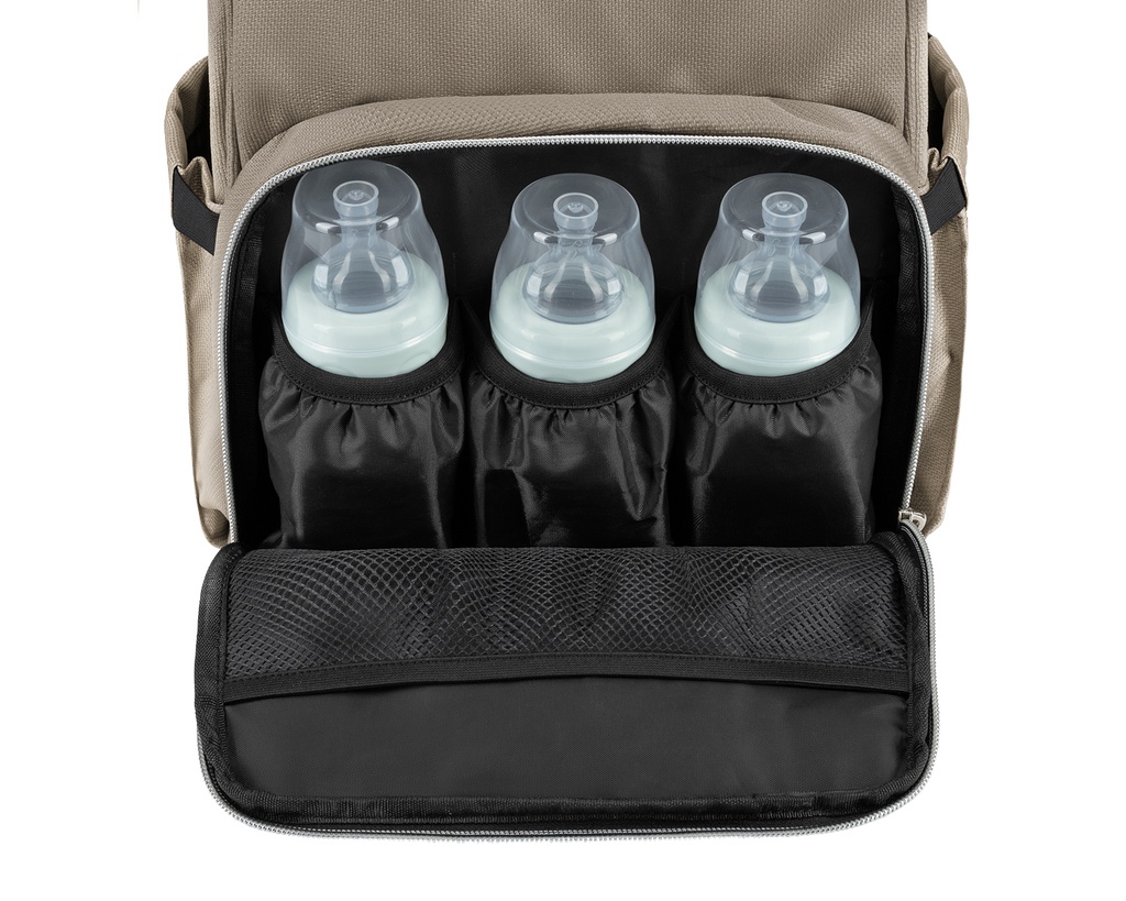 Bolsa de mamá Siena Beige 2025